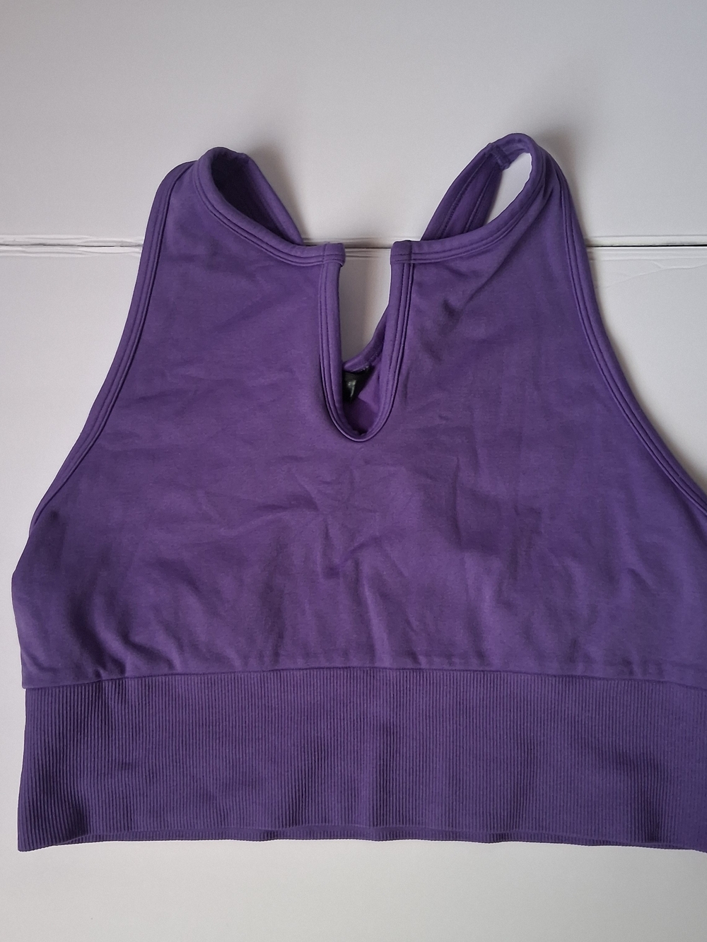 PINK Victoria's Secret Purple Racerback Sports Bralette
